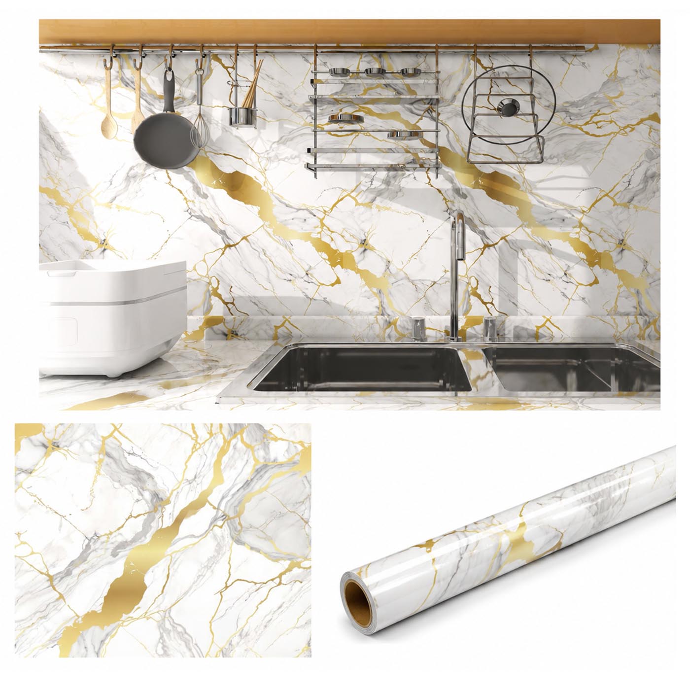 Papel Adhesivo Brillante VAG-19017